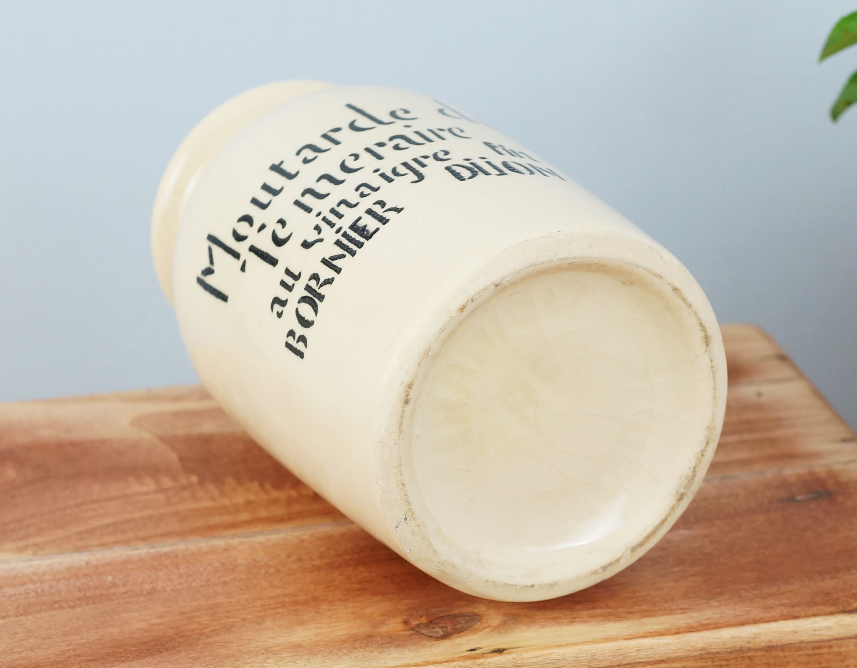 Mustard pot from Téméraire Dijon Vintage