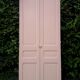 Pair of doors of antique closet