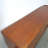 Teak veneer sideboard with drawers from Sweden