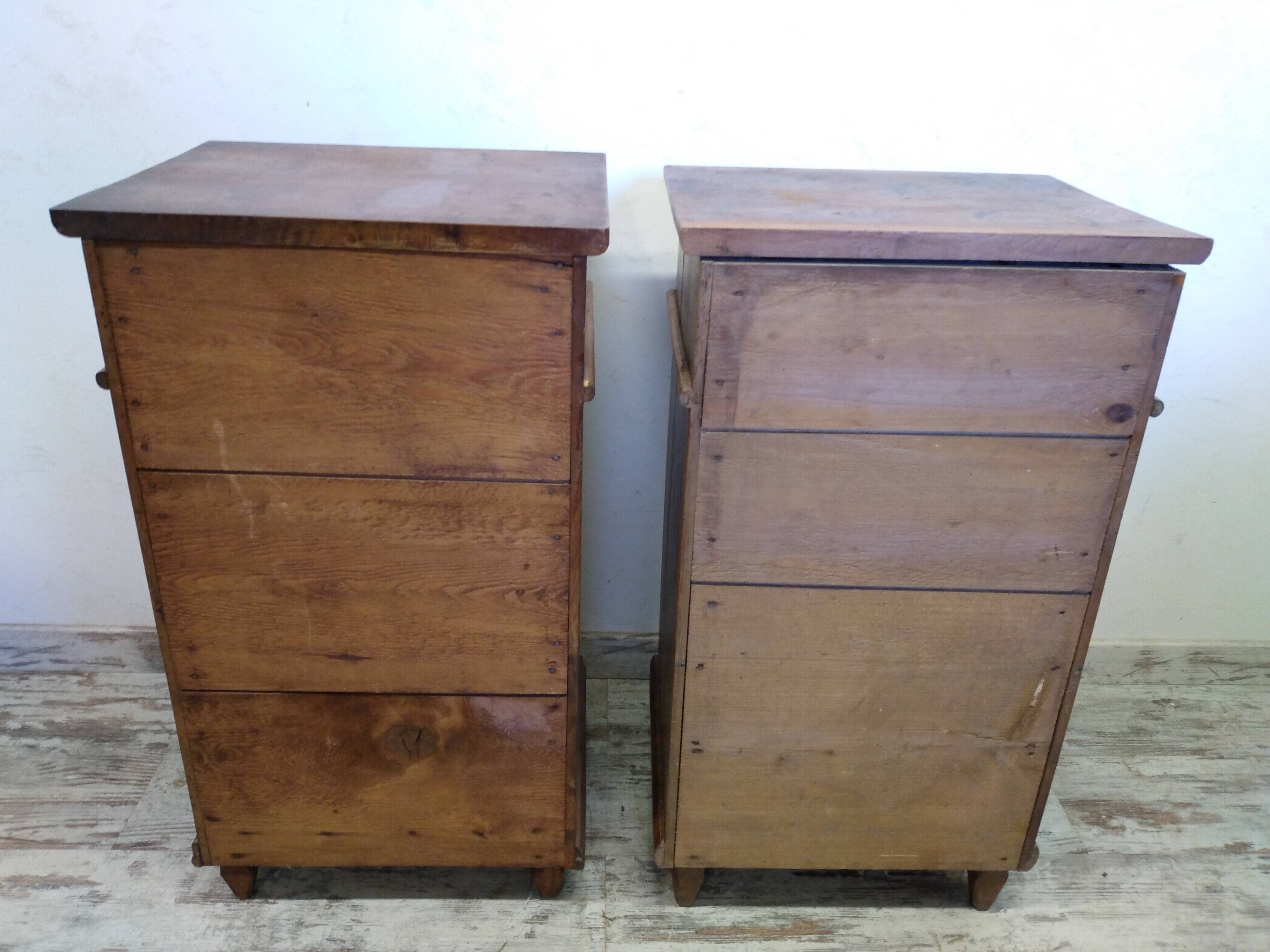 Old bedside tables