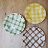 Mismatched vintage hollow plates