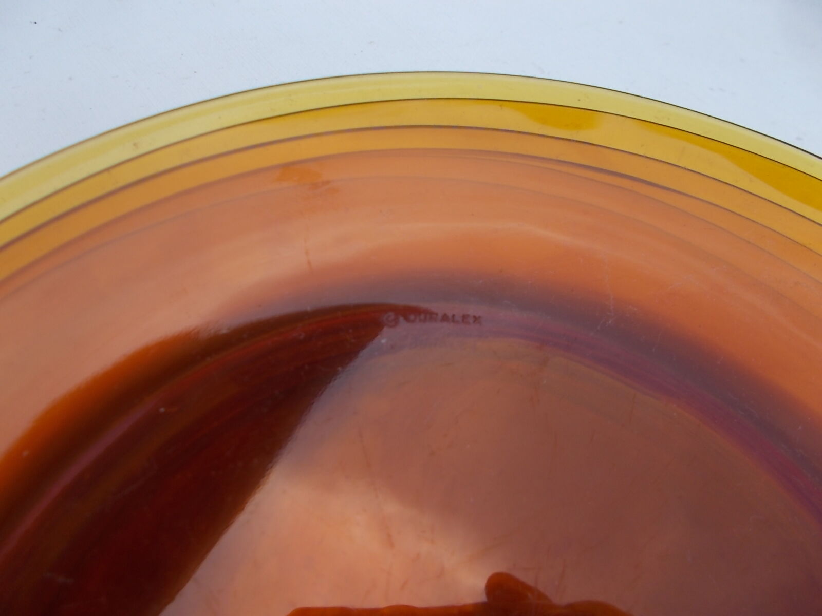 6 flat plates Duralex