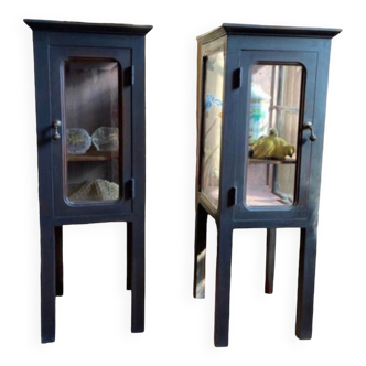 Pair of old showcases from the 1900s