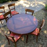 Tables et chaises - style Louis Philippe