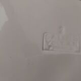 Plat à four ovale Salins motif Claudine