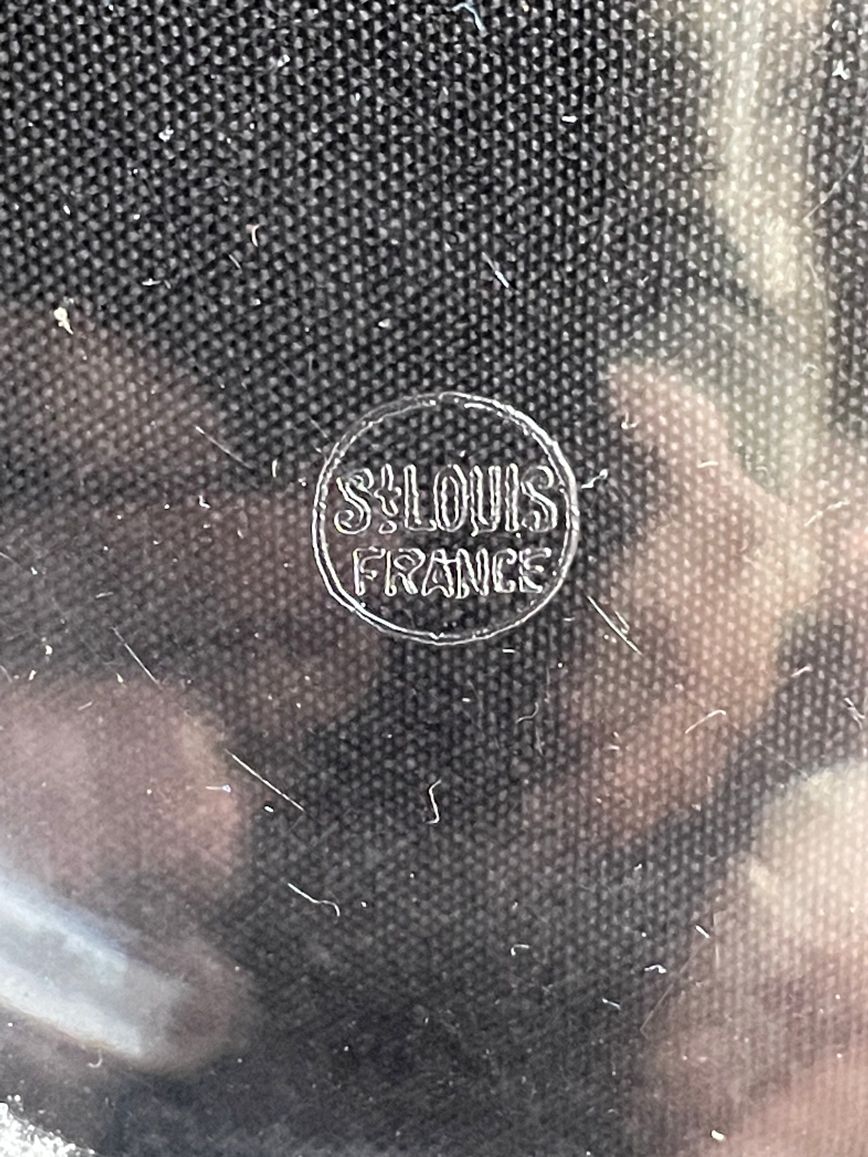 Saint Louis candy box in cut crystal