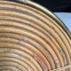 Rattan trivets attributed to Gabriella Crespi.