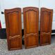 3 Louis XV style wardrobe doors in solid cherry wood