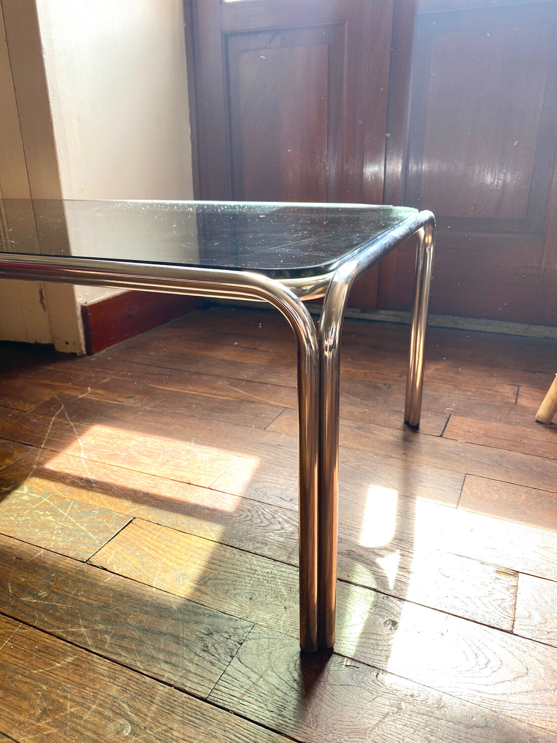 Tubular coffee table