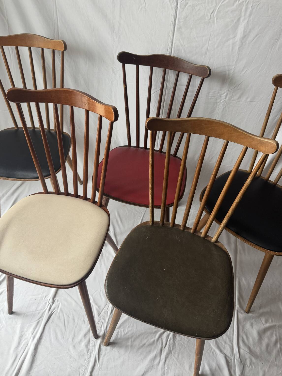 Set of Menuet chairs by Baumann