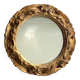 Mini miroir bois, 17 cm