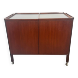 Bar extensible danois en teck 1960