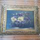 Ancien tableau avec des fleurs