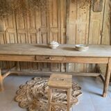 Ancienne grande table de ferme