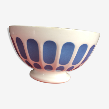 Digoin vintage blue bowl