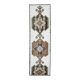 1970s Vintage Turkish Oushak Diamond Wool Runner 91x313