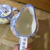 Cream pot and sugar bowl set from the 1930s.