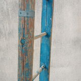 Farm ladder 3.5 m blue patina
