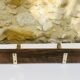 Vintage wall shelf, hanging, metal and wood