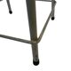 Vintage school stool, 1970s industrial design, Dutch minimalist