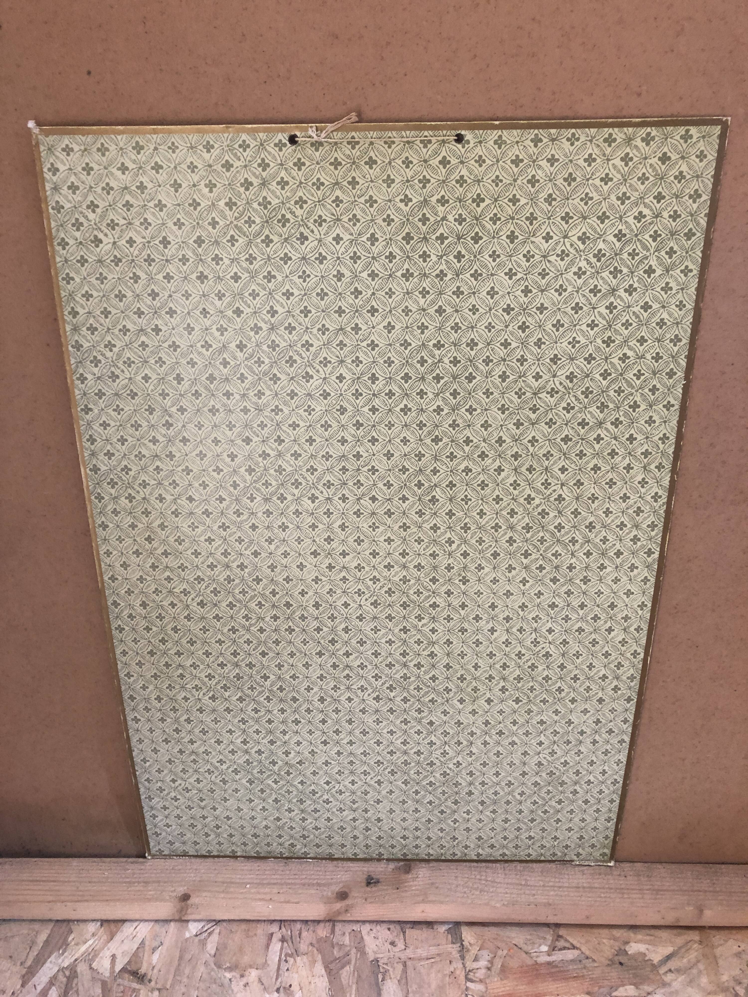 Old botanical board bernard carant paris vintage flowers