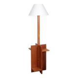 Modernist wooden floor lamp, 1930-40
