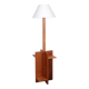 Lampadaire moderniste en bois, 1930-40