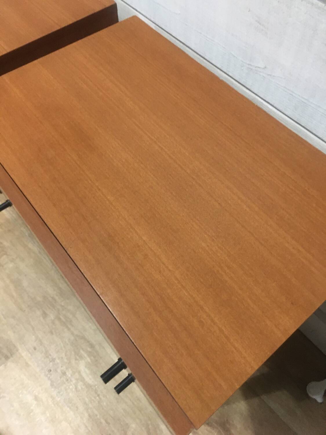 Pair of 60s bedside tables