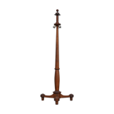 Antique walnut french floor lamp