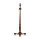 Antique walnut french floor lamp