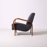 Pair of armchairs by Kozelka andKropacek, Interier Praha, 1950s