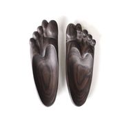 Vide poche, pieds en bois d'ébène, années 70