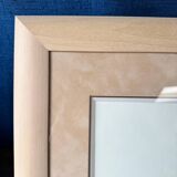 Marine watercolor of Honfleur by Francis Kuhlen, mid-20th century