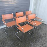 Matteo Grassi-style cantilever chairs