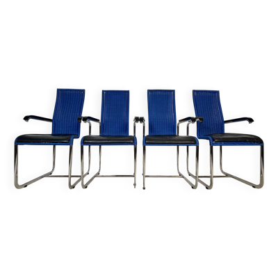 4 chaises Cantilever D25 Marcel Breuer pour Tecta – Bauhaus