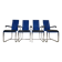 4 chaises Cantilever D25 Marcel Breuer pour Tecta – Bauhaus