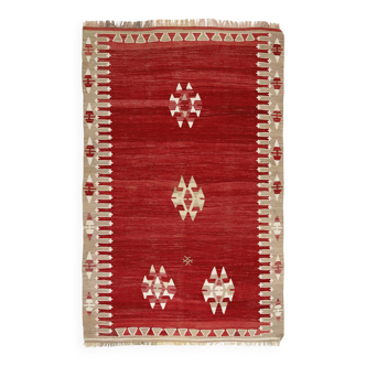 Authentic Vintage Turkish Kilims & Handwoven Rugs – Unique Home Decor Pieces 140x 200 cm