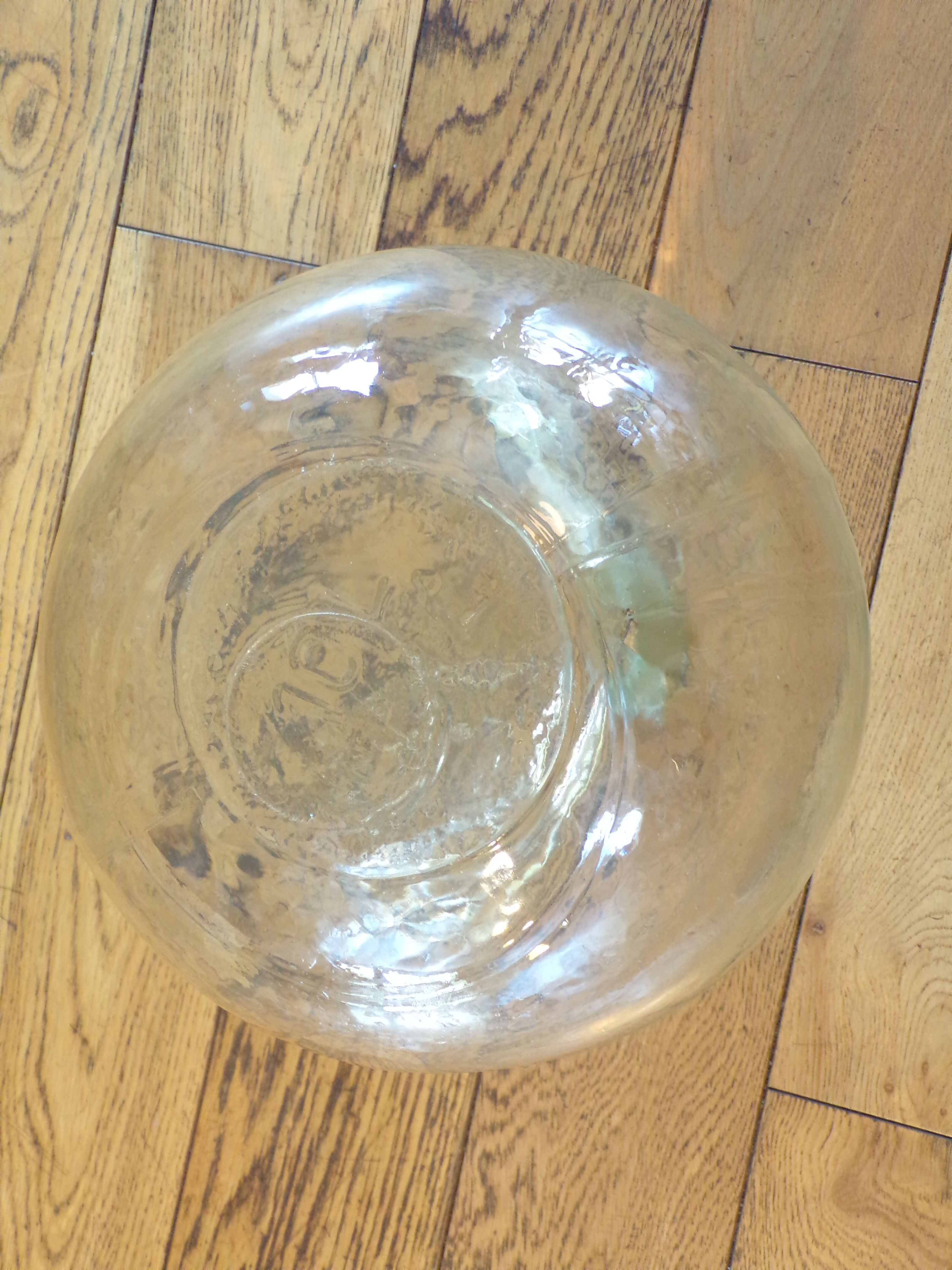 Lady jeanne 10L white glass