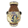 Glazed ceramic vase of the School of Bien-Hoa, Decorations of sages, circa 1930