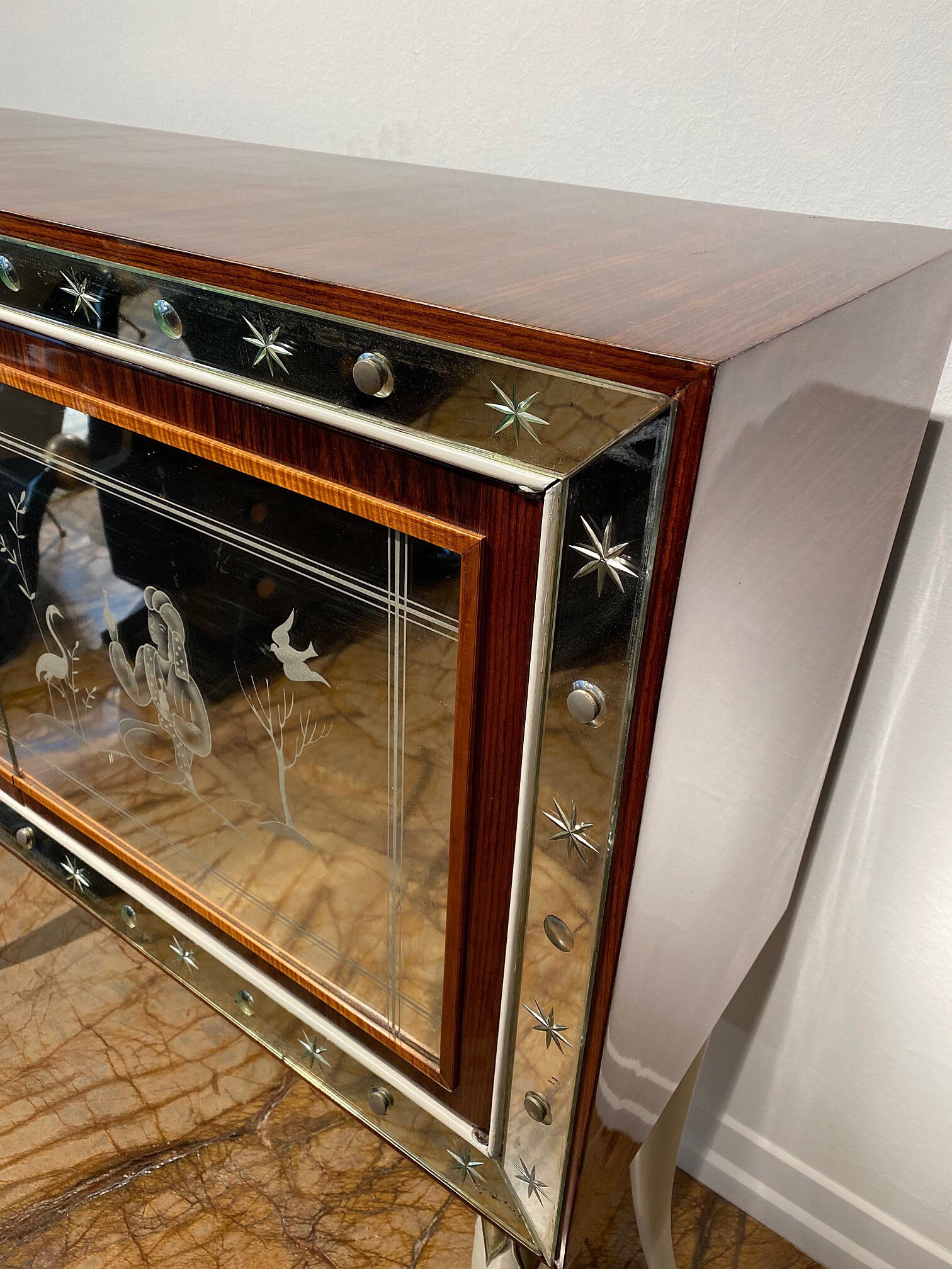 Italian mid-century cocktail cabinet