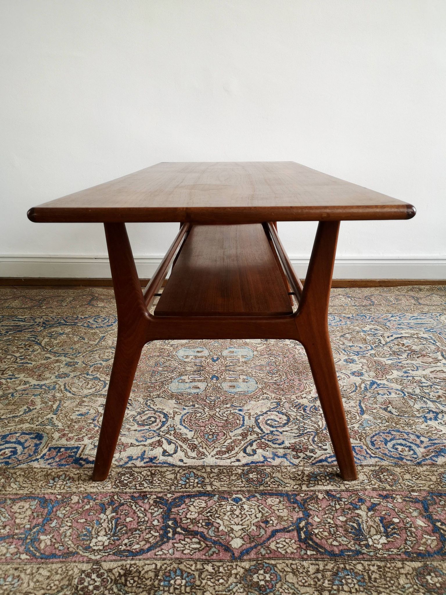 Table basse scandinave 60 en teck