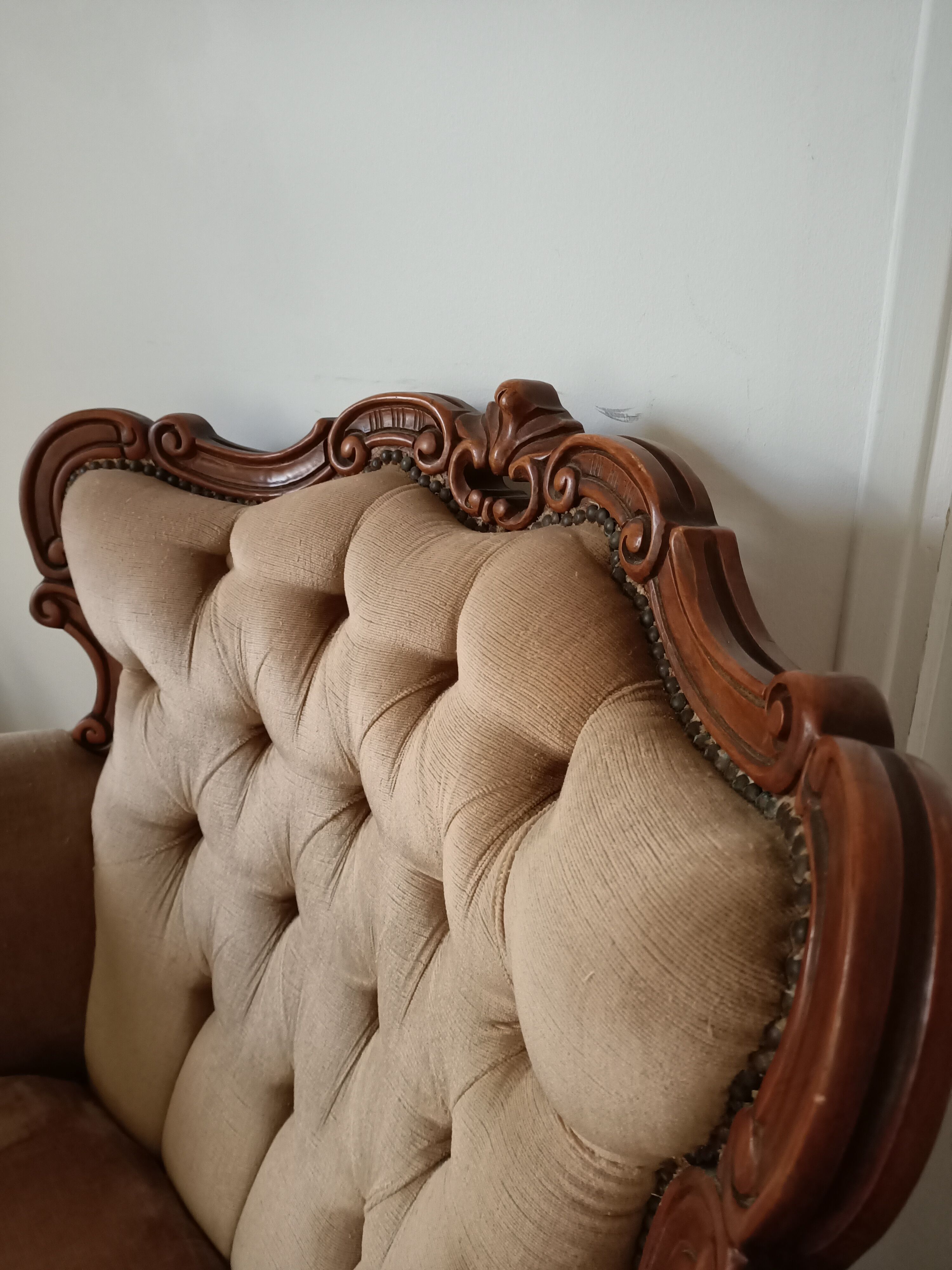 Chesterfield armchair