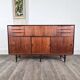 Teak sideboard with drawers and doors, Denmark, 1960.
