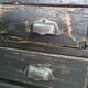 Old workshop drawer cabinet industrial furniture black patina