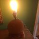 Pied de lampe en onyx, années 80