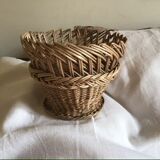 3 vintage baskets