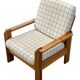 Vintage armchair set of 2 pinewood pine 70s design