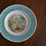 Assiette Fable de la Fontaine