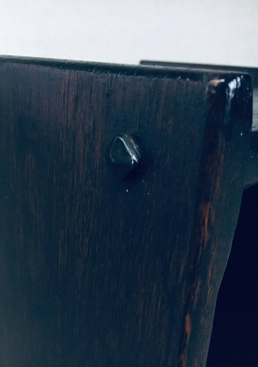 Arts and Crafts Handmade Bar Stools, France, 1920s, Set of 2