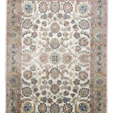 Oriental carpet "Punjab" silk background